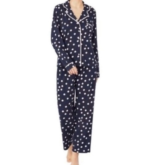 NTM: Kate Spade Dream a Little Dream Polka Dots Pajama Set Size XL - Picture 16 of 16